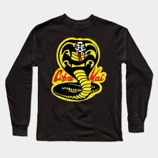 Cobra Kai Uniform Front and Back Long Sleeve T-Shirt